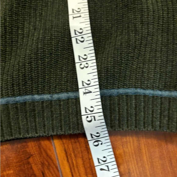 Tommy Bahama Men’s Black Cotton Green Full Zip Sweater Jacket Black Size Xl - Picture 14 of 16